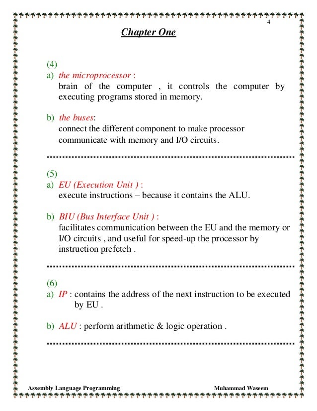 assembly language programming by ytha yu